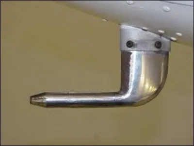 Placé sur un avion, que mesure le tube de Pitot ?