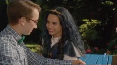 Quelle note Evie a-t-elle eue à son devoir de chimie (sans l'aide du miroir magique) ?