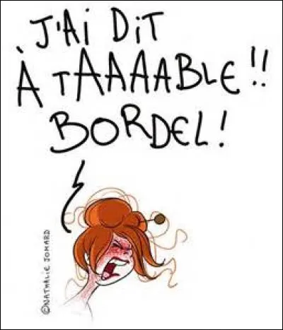 Quelle table n'a pas de pied ?