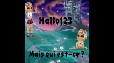 Qui est "Hallo123" ? (personne dont on parle le plus dans les forums en ce moment)