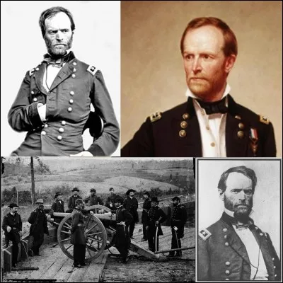 Guerre de sécession : 
Ce général se rendra célèbre durant la guerre de Sécession aux Etats-Unis et participera à la victoire de l'Union (les Nordistes). Il ne fera jamais de politique et deviendra chef des armées US. Son nom est plus connu en France pour une arme qui participera à la libération de la France.
Qui est-il ?