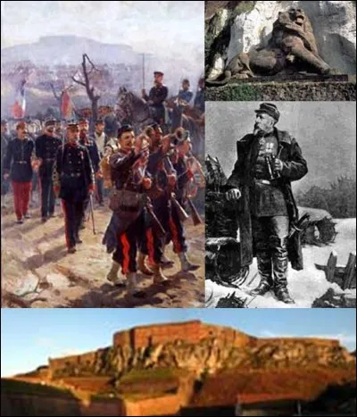 Guerre de 1870 : 
Dans cette ville qu'il préserva d'une invasion, une statue représente la résistance victorieuse cette action ! On peut voir une copie à Paris sur une place qui porte son nom ! Il existe aussi une autre représentation à Montréal au Canada !
Qui est cet officier ?