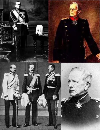Guerre de 1870 : 
Cet Allemand commença sa carrière pour le Danemark. Ensuite, il rejoint l'armée prussienne. Il fut le bourreau de Napoléon III lors de la guerre franco-prussienne de 1870. Son neveu nous reposa de gros soucis en 1914 !
Qui est cet officier ?