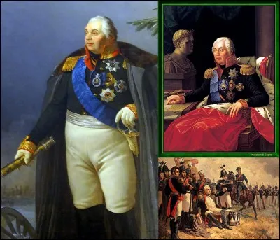 1e Empire : 
Ce soldat mit fin à l'attaque de Napoléon 1e. On peut dire qu'il a participé à la 1e chute de l'Empereur. Il est connu pour une politique concernant la destruction volontaire des ressources de son pays. 
Qui est ce militaire ?