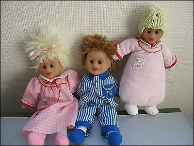 Vieilles poupées de chiffon, ce sont :