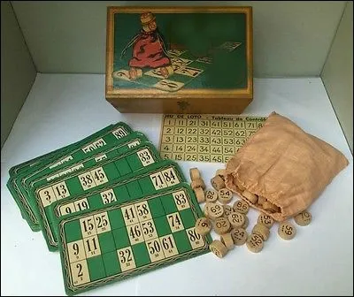 Voici un ancien jeu de :