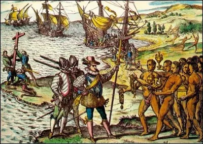 Quel est le premier archipel que Christophe Colomb découvre en octobre 1492 après un mois de navigation sur l'Atlantique, cap plein ouest ?