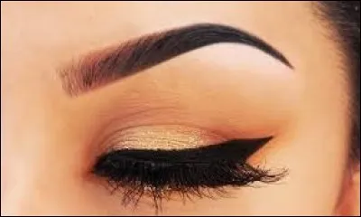 Situés uniquement au-dessus des yeux...