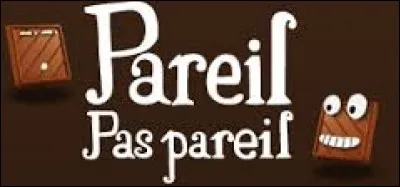 Des ressemblances entre des objets ou des valeurs...