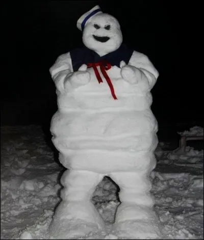 À quel personnage de cinéma ce bonhomme de neige ressemble-t-il ?
