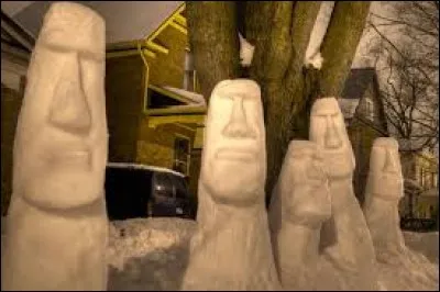 À quel pays ces sculptures de glace vous font-elles penser ?