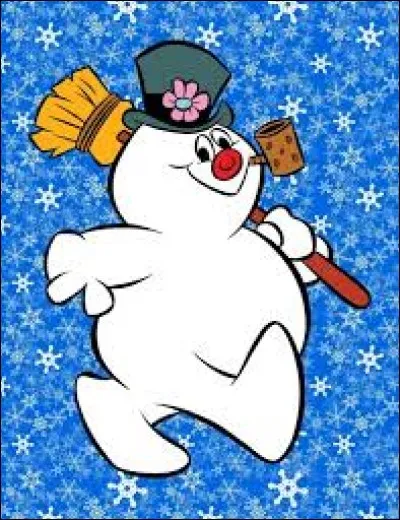 Quel est le nom de ce bonhomme de neige de dessin animé ?