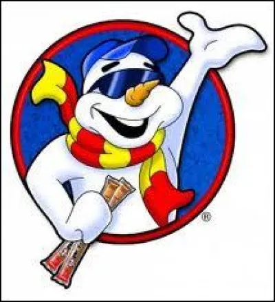 De quelle marque ce bonhomme de neige est-il la mascotte ?