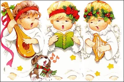 « C'est l'heure solennelle où l'homme Dieu descendit jusqu'à nous pour effacer la tache originelle et de son père arrêter le courroux ».