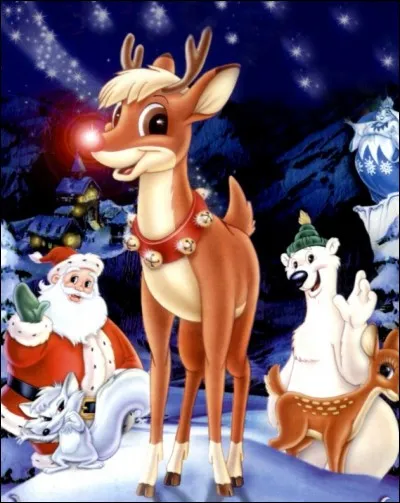 En 1939, la neige et le brouillard risquent de retarder la livraison des cadeaux. Un animal guide l'attelage et la tournée s'effectue facilement. Quel est le nom de cet animal ?