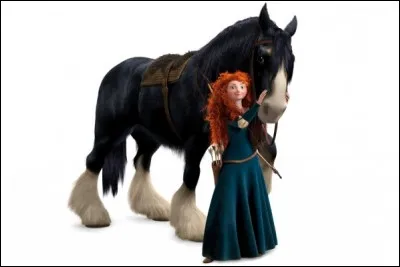 Quelle princesse Disney fait du cheval et du tir à l'arc ?