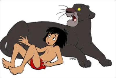 Quel personnage Disney a été élevé par des loups et a deux amis qui s'appellent Bagheera et Balou ?