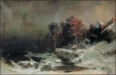 "Un soir d'hiver en Finlande" est une oeuvre réalisée par un peintre russe (1834-1902), en 1866. J'avoue que ma question est difficile, mais quel est le nom de celui qui a peint cette toile ?