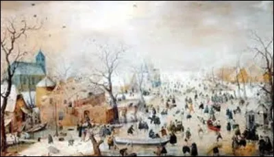 Réalisée vers 1608, "Paysage d'hiver" est l'uvre d'un peintre néerlandais. Le thème nous montre des patineurs et des traîneaux, glissant et se divertissant avec bonheur sur la glace. Conservée au "Rijksmuseum d'Amsterdam", qui est l'auteur de cette huile sur panneau ?