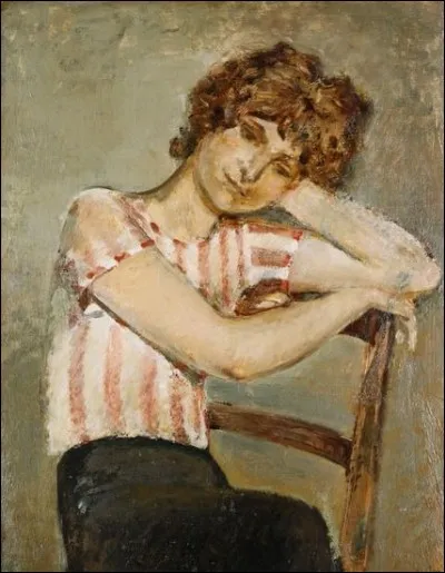 Qui a peint "La blouse rayée rose" ?