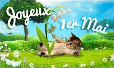 Qu'offre-t-on lors de la fête du Travail ?