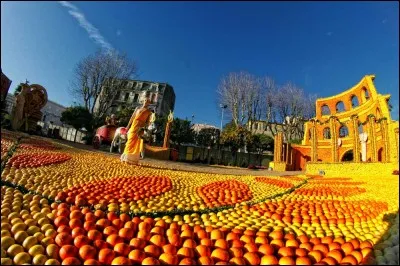 Cette fête se déroule chaque année à la fin de l'hiver dans la ville de Menton.
