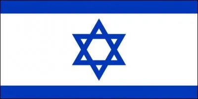 Quel drapeau n'a les mêmes couleurs que le drapeau de l'Israël ?