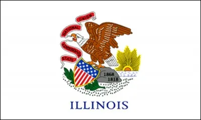 On peut lire "State sovereignty, national union" sur le drapeau de l'Illinois. Est-ce la devise ?