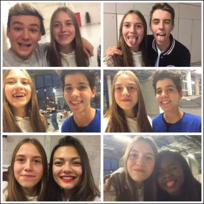 O&ugrave; a-t-elle rencontr&eacute; plein de youtubeurs &agrave; un tournage ?