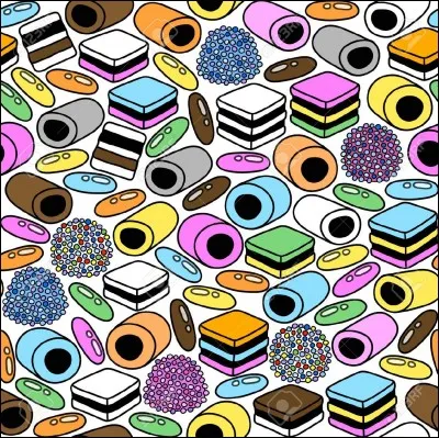 Quel bonbon en réglisse est recouvert d'une carapace de sucre coloré ?