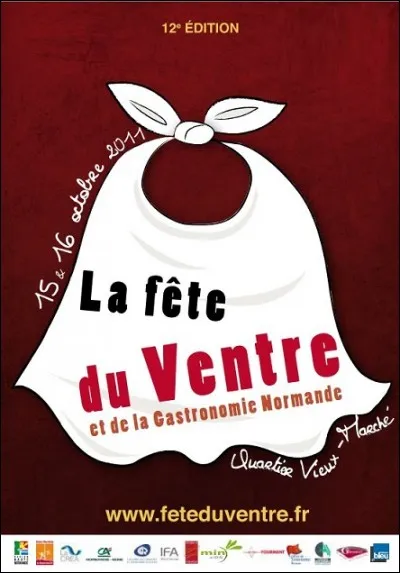 Dans quelle ville normande devez-vous vous rendre pour participer à la fête du ventre ?