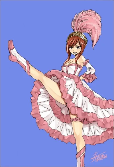 Quelle est l'armure préférée d'Erza ?