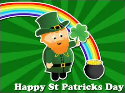 Si je vous parle de la Saint-Patrick. À quel pays pensez-vous ?