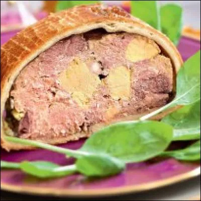 En Eure-et-Loir, vous avez une variante du pâté en croûte pour les amateurs de plats consistants. Que contient-il pour lui donner un air et un goût de fête ?