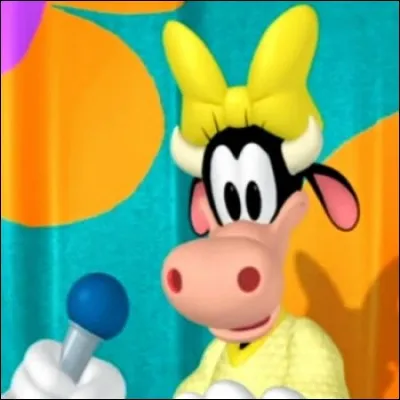 Comment s'appelle la vache ?