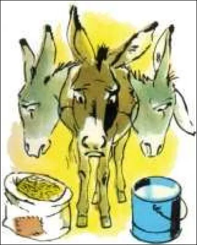 Comment s'appelle cette légende selon laquelle un âne meurt de faim et de soif entre son picotin d'avoine et son seau d'eau, faute de choisir par quoi commencer ?