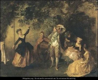 Et cette toile est "La fête champêtre" de :