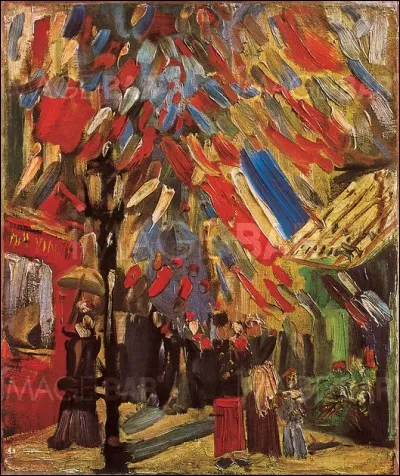 Qui a représenté la fête du 14 juillet à Paris ?