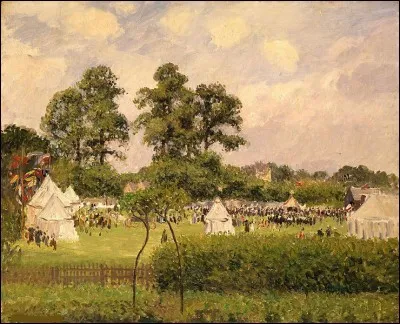 Qui a peint "Fête de Jubile à Bedford Park" ?