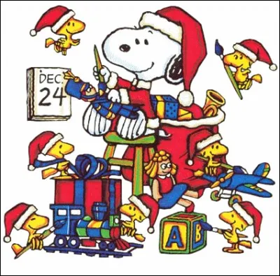 Même notre ami ____ fête Noël !