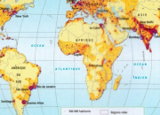 Quiz Géographie niveau 6e : Le monde