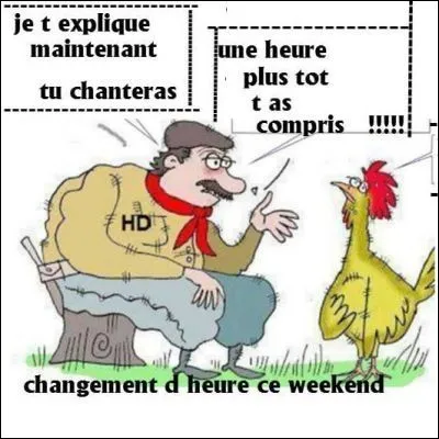 Chaque année, la France passe à l'heure d'été et à l'heure d'hiver, en quel mois passons-nous à l'heure d'été ?