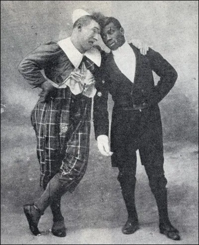Comment s'appelait le premier clown noir de la scène française ?