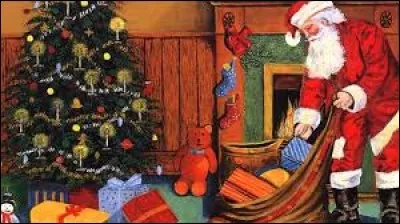 Le père Noël a-t-il toujours été en habits rouges, avec une barbe et un bonnet pointu ?