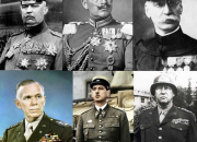 Quiz Quelques  chefs  militaires de diffrentes poques de l'histoire  La 1e et 2e Guerre mondiale !