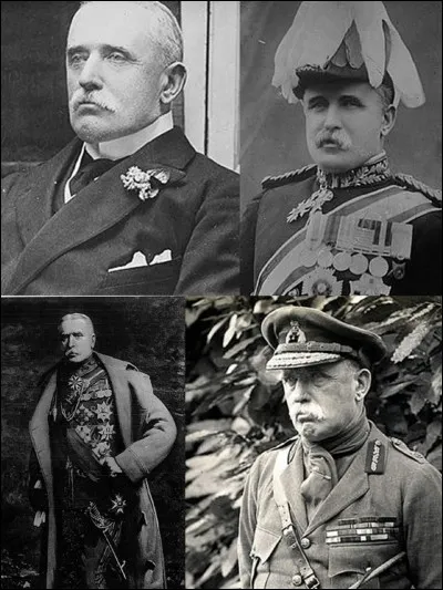 1e Guerre mondiale : 
Il a été envoyé en France pour commander le « British Expeditionary Force ». Il verra son armée détruite au cours de certaines batailles. Remplacé, il finira sa carrière en réprimant la révolte irlandaise.
Qui est ce général ?