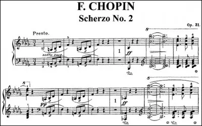 Dernière question théorique. Qu'est-ce qu'un « scherzo » ?