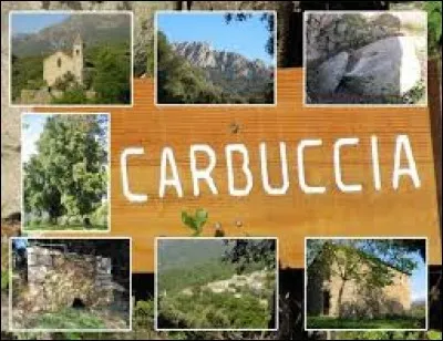 Nous partons sur l'île de Beauté, à Carbuccia. Village de l'arrondissement d'Ajaccio, il se situe dans le département ...