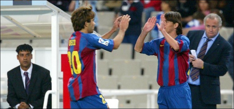 En quelle année Messi a-t-il joué son premier match ?