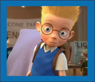 Lors d'un dîner festif organisé chez les Robinson ("Bienvenue chez les Robinson"), quel objet farfelu le jeune Lewis tente-t-il de réparer ?